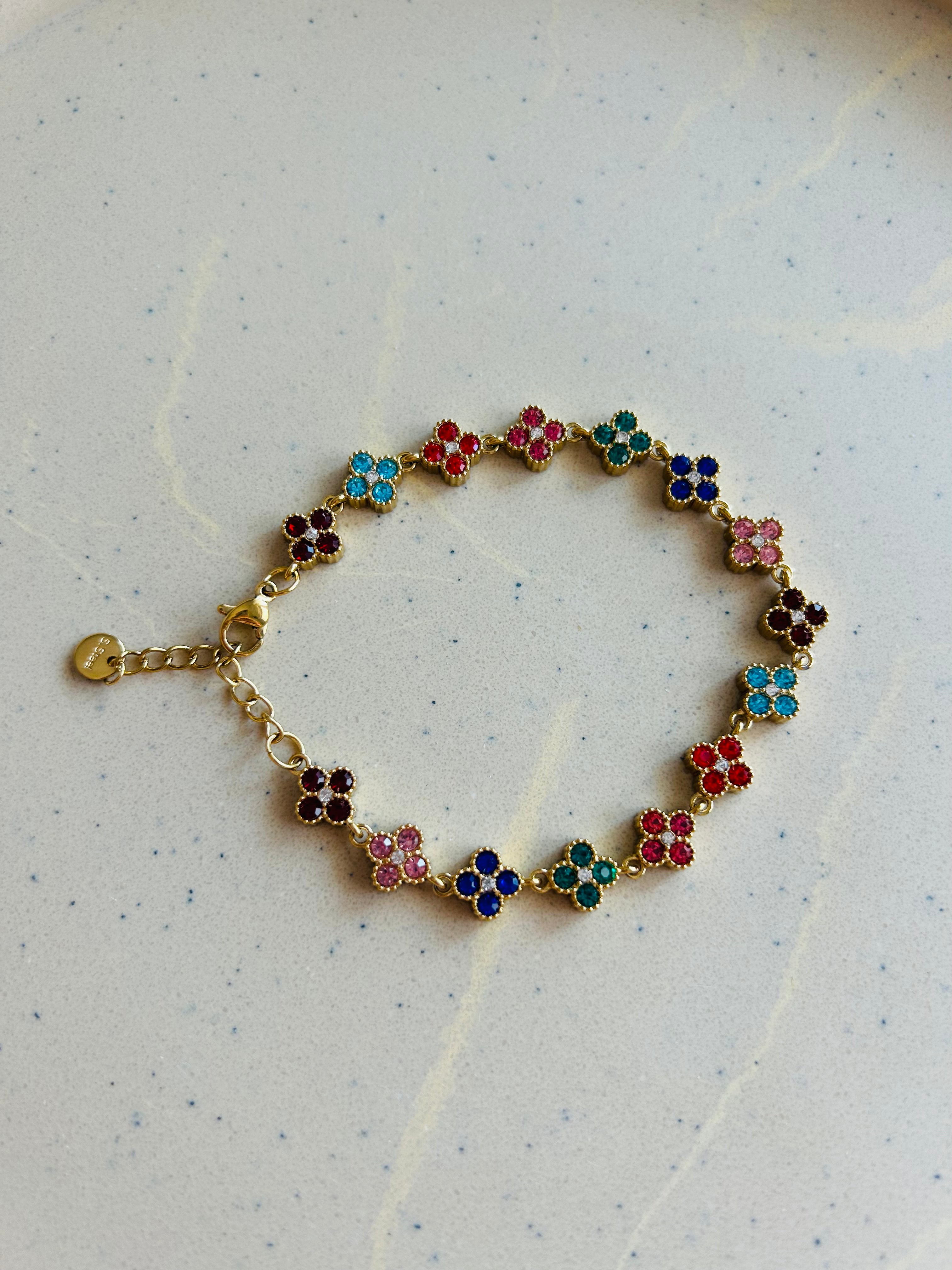 Bracelet Trèfles Romance