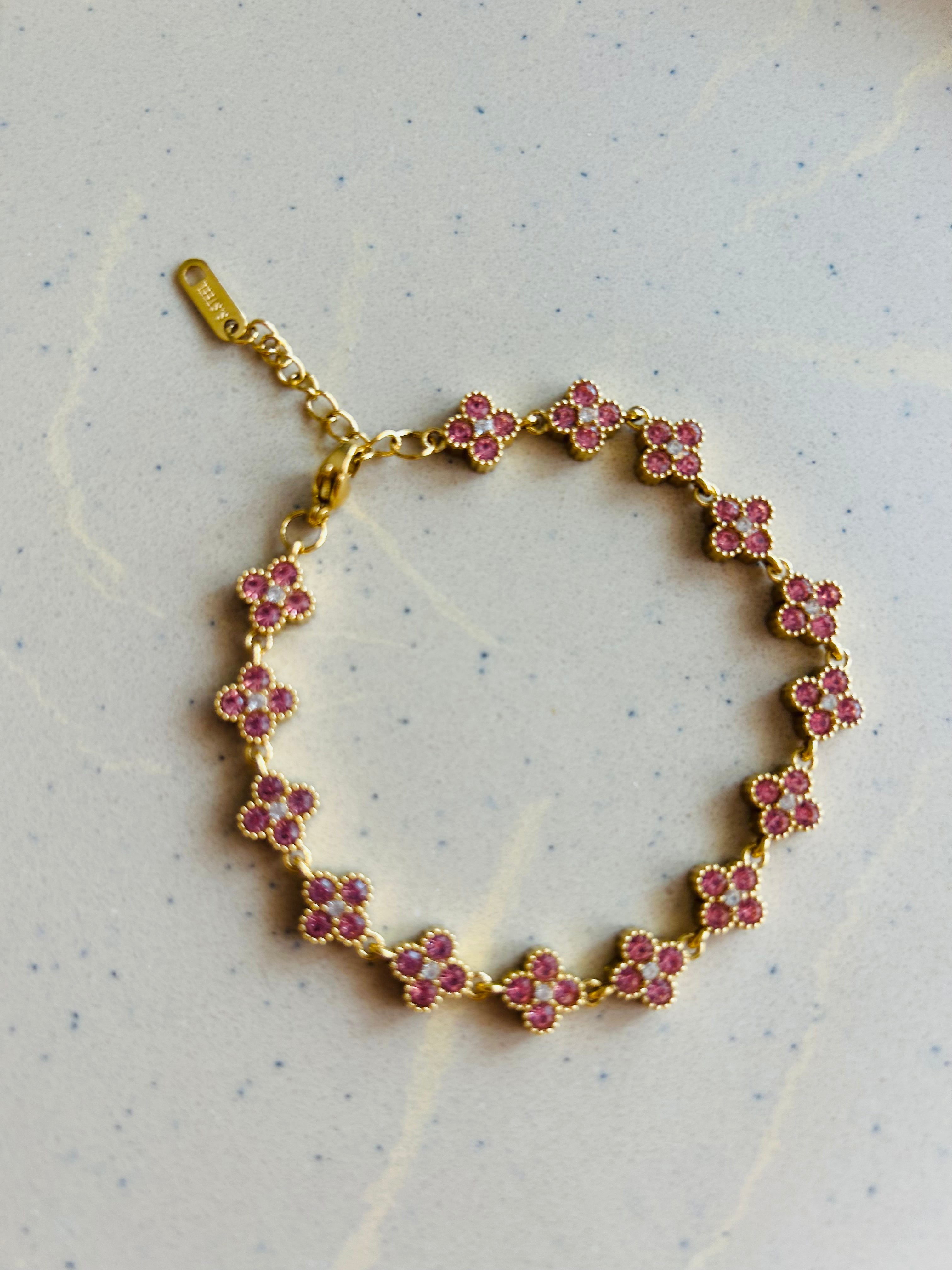 Bracelet Trèfles Romance
