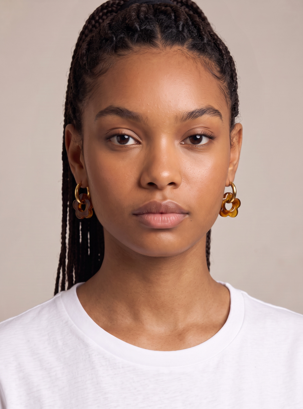 Boucles d'oreilles Flora